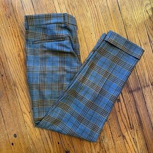 Men’s checked trousers